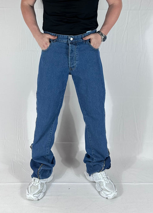 UNIQO27| ZIP DENIM โ JEANS CON ZIP