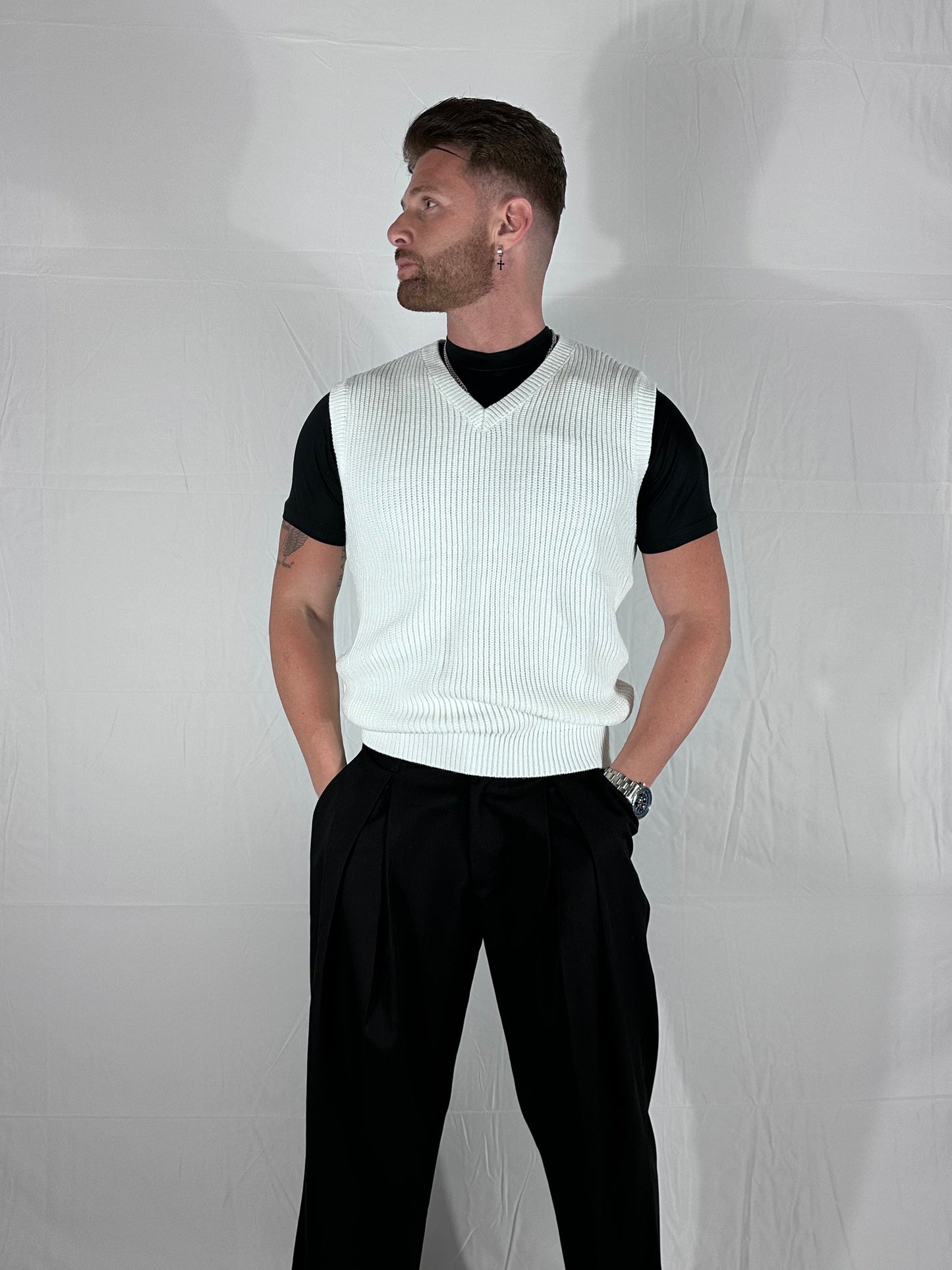 GILET ORSO – WHITE EDITION