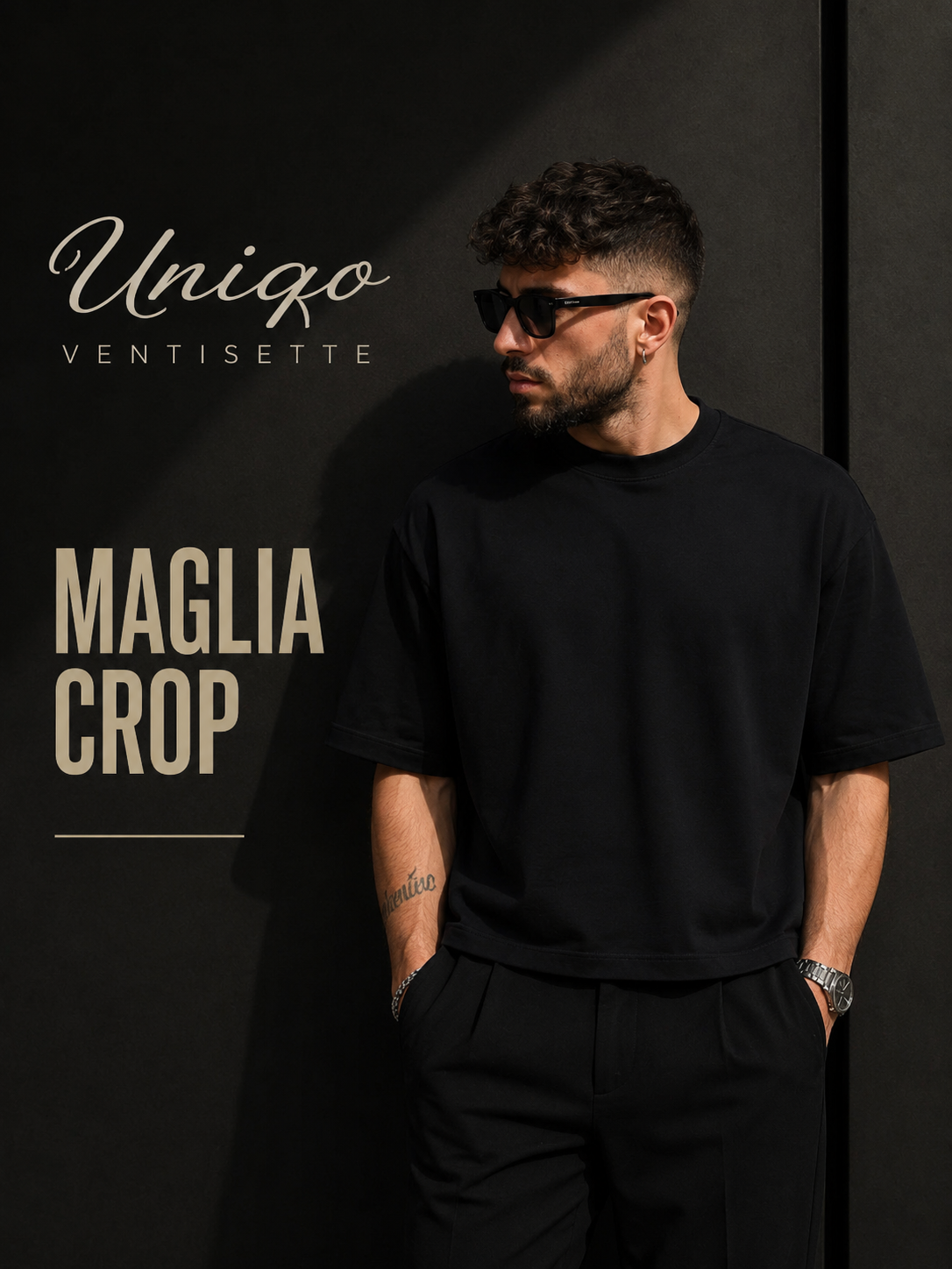 ARCHITETTURA โ Maglia Crop VINO ๐ฎ๐น