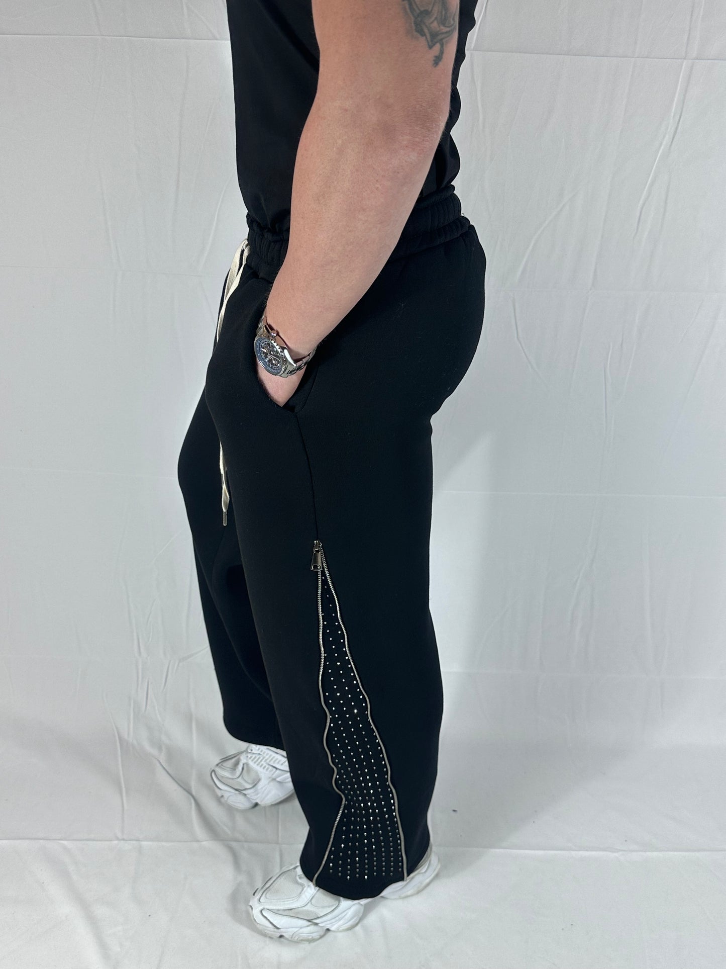 UNIQO27| AURA — TUTA ZIP BRILLANTINI 🇮🇹