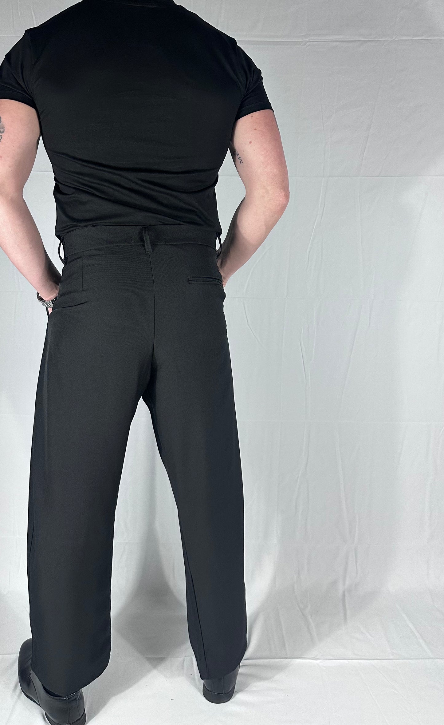 UNIQO27| SARTORIA — PANTALONE DOPPIA ABBOTTONATURA |🇮🇹