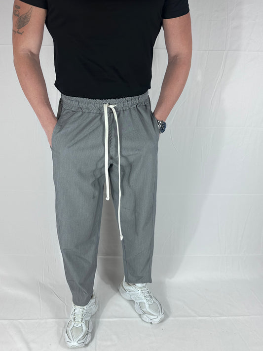 UNIQO27|RELAXED Pantalone LACCIO Strutturato 🇮🇹