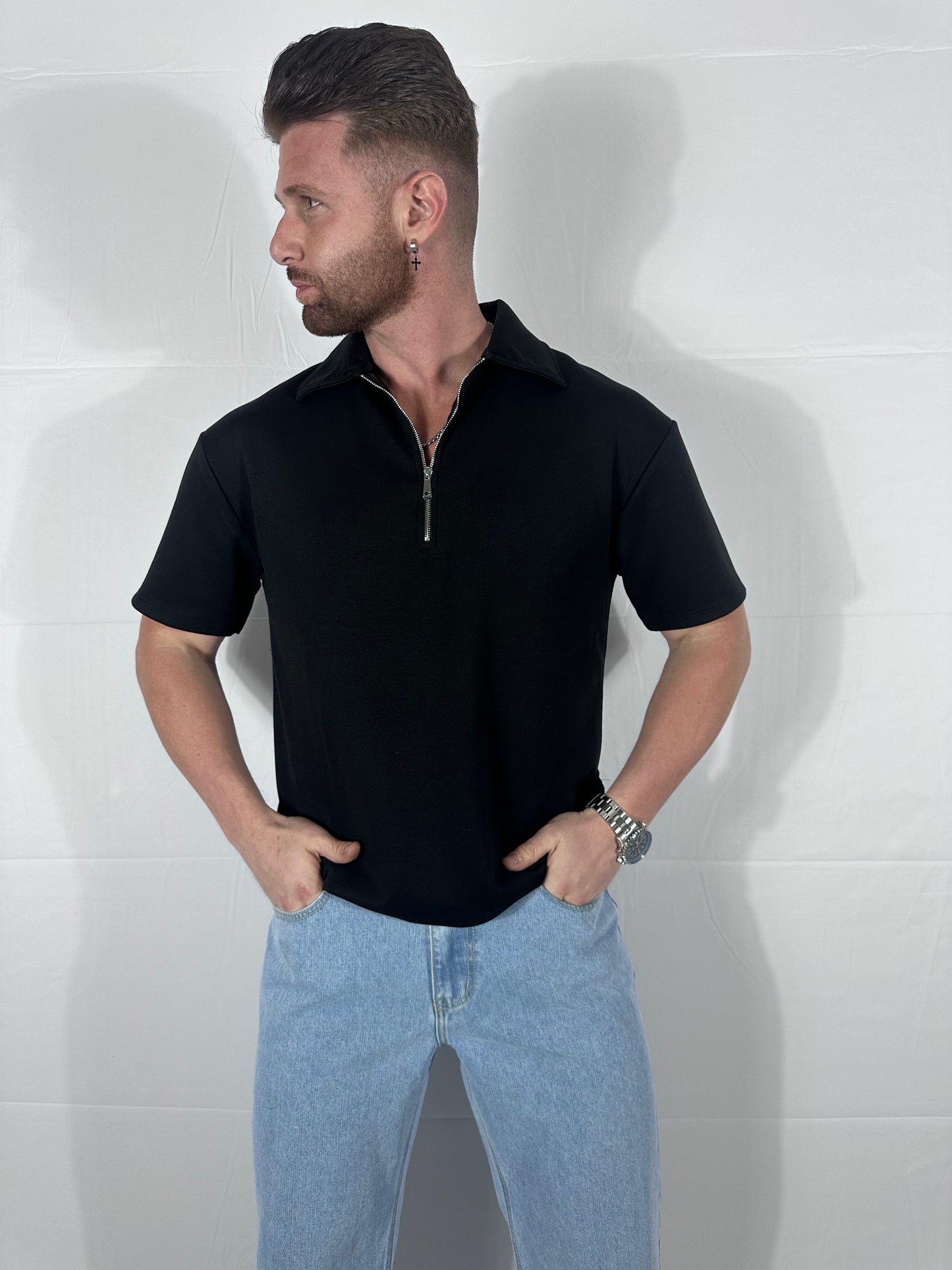 UNIQO27| ZENITH —POLO ZIP 🇮🇹