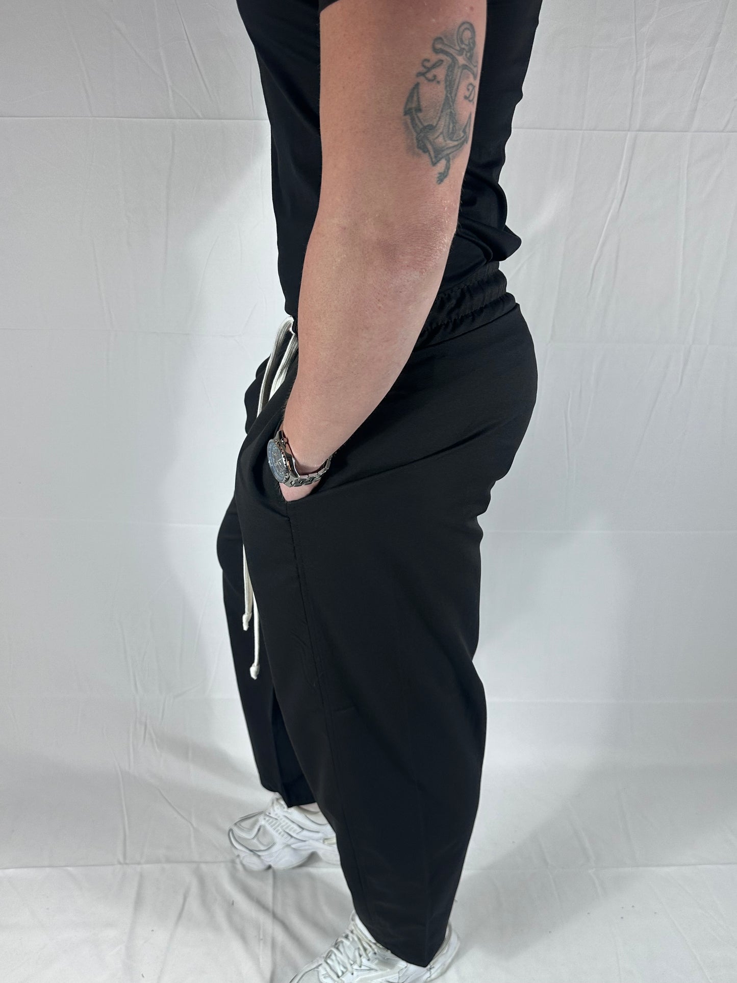 UNIQO27|RELAXED Pantalone LACCIO Strutturato 🇮🇹