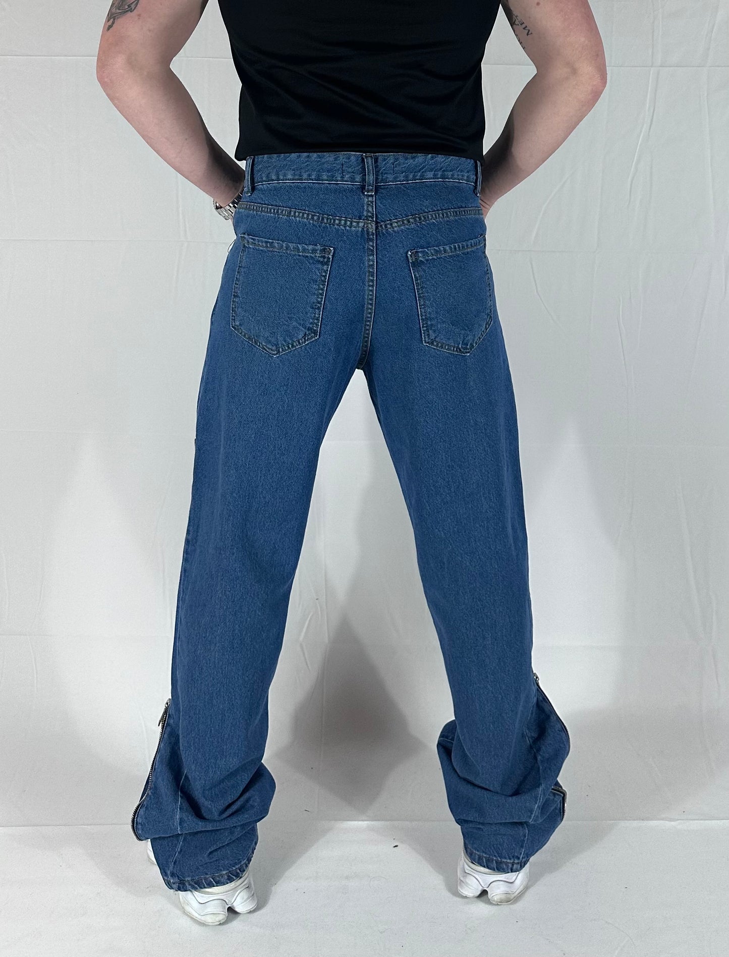 UNIQO27| ZIP DENIM — JEANS CON ZIP