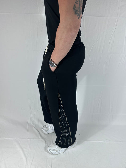 UNIQO27| AURA — TUTA ZIP BRILLANTINI 🇮🇹