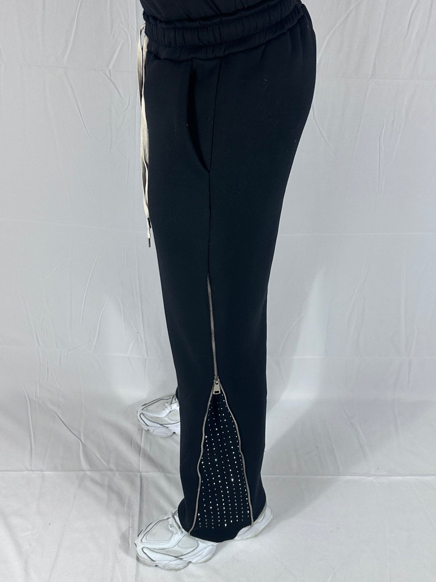 UNIQO27| AURA — TUTA ZIP BRILLANTINI 🇮🇹