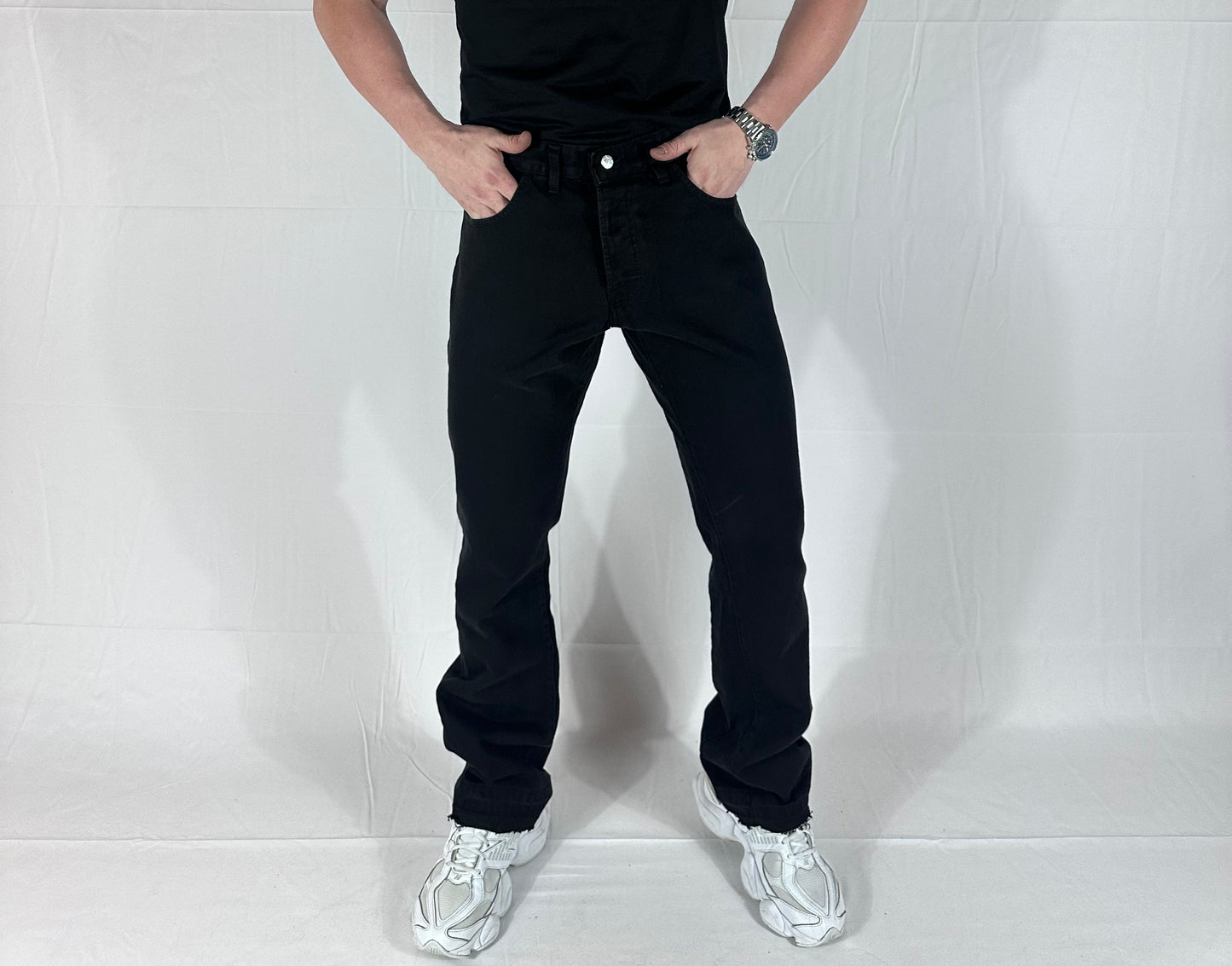 MATERICO — JEANS NERO  🇮🇹