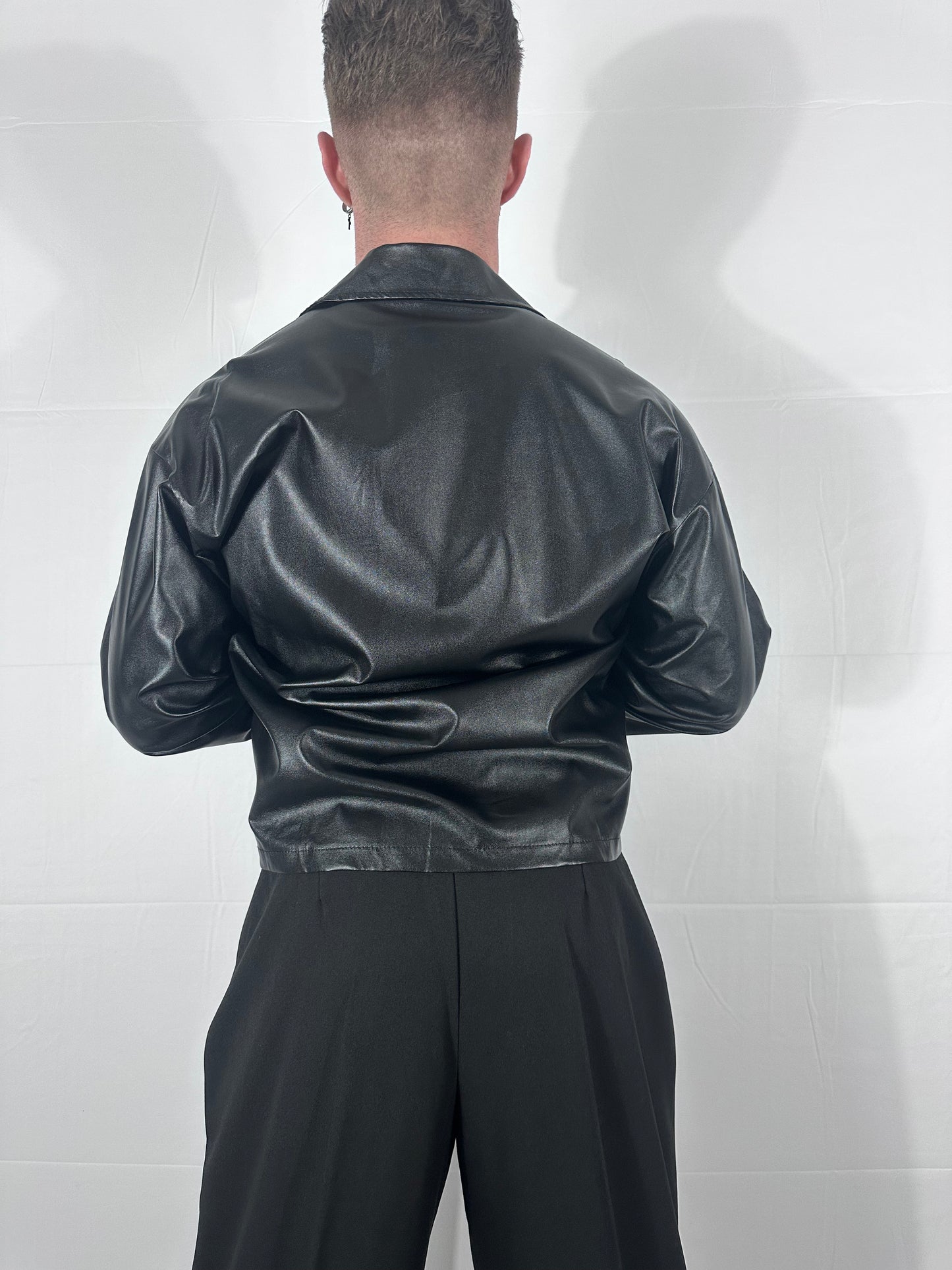 UNIQO27| STRUCTURE —CAMICIA GIACCA IBRIDA 🇮🇹