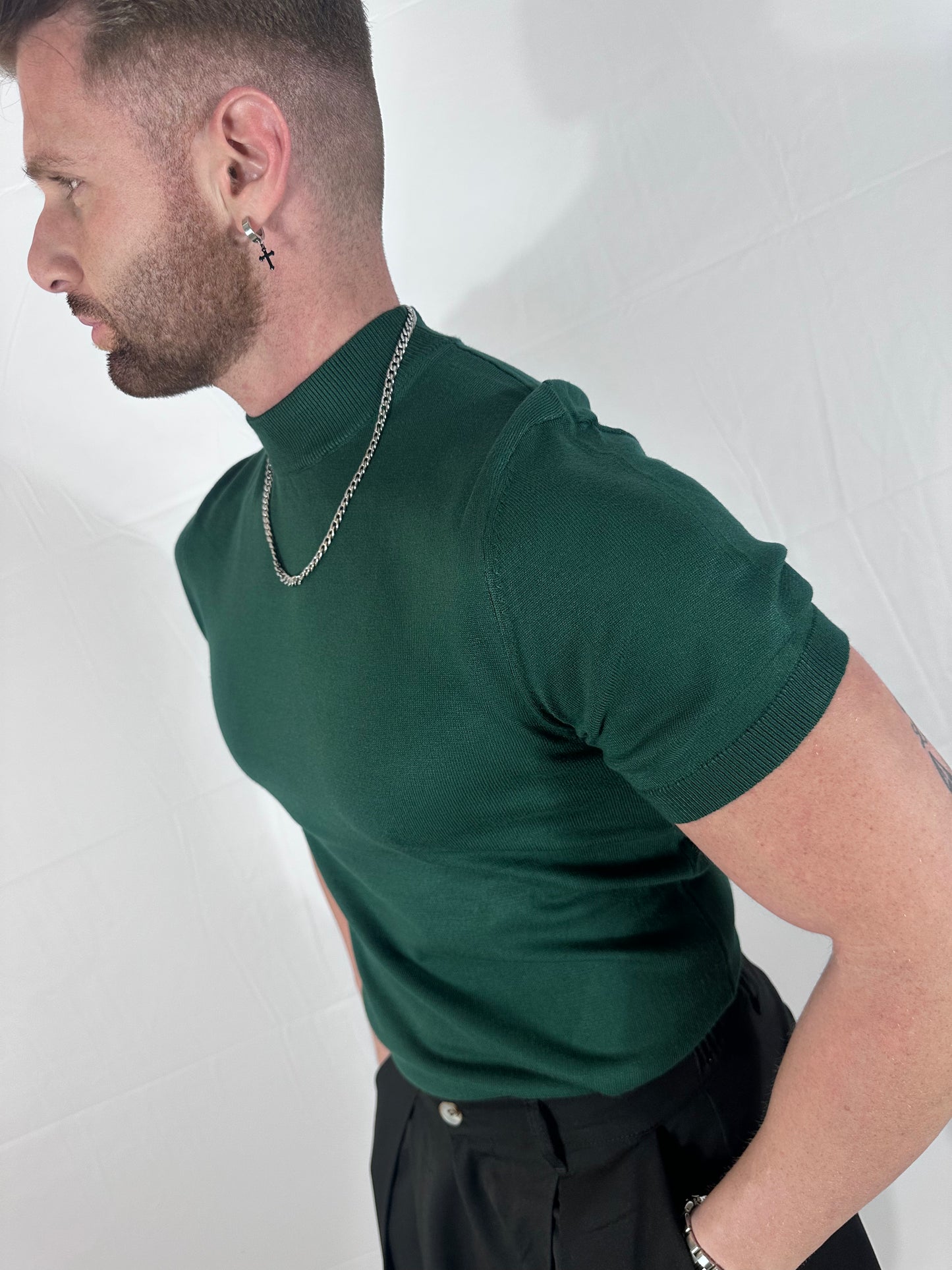 UNIQO27| TATTILE | Maglia  Collo Alto