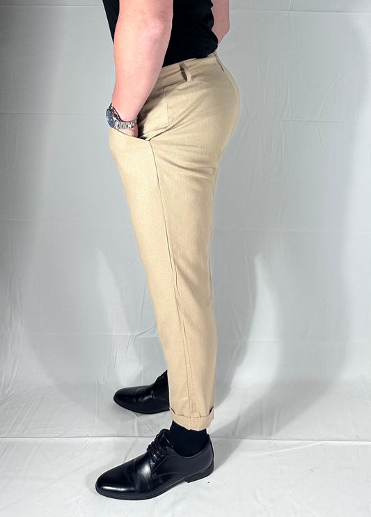 UNIQO27|CONFLUENZA — PANTALONE LINO E VISCOSA 🇮🇹