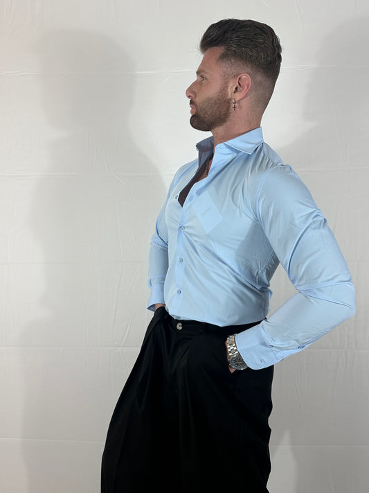 UNIQO27|FLUIDO SECONDA VERSIONE  CAMICIA NO STIRO