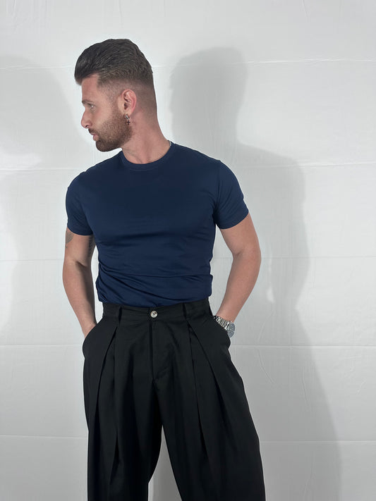 🏴󠁧󠁢󠁳󠁣󠁴󠁿🇮🇹 COTTON SUPREMA FILO DI SCOZIA BLU