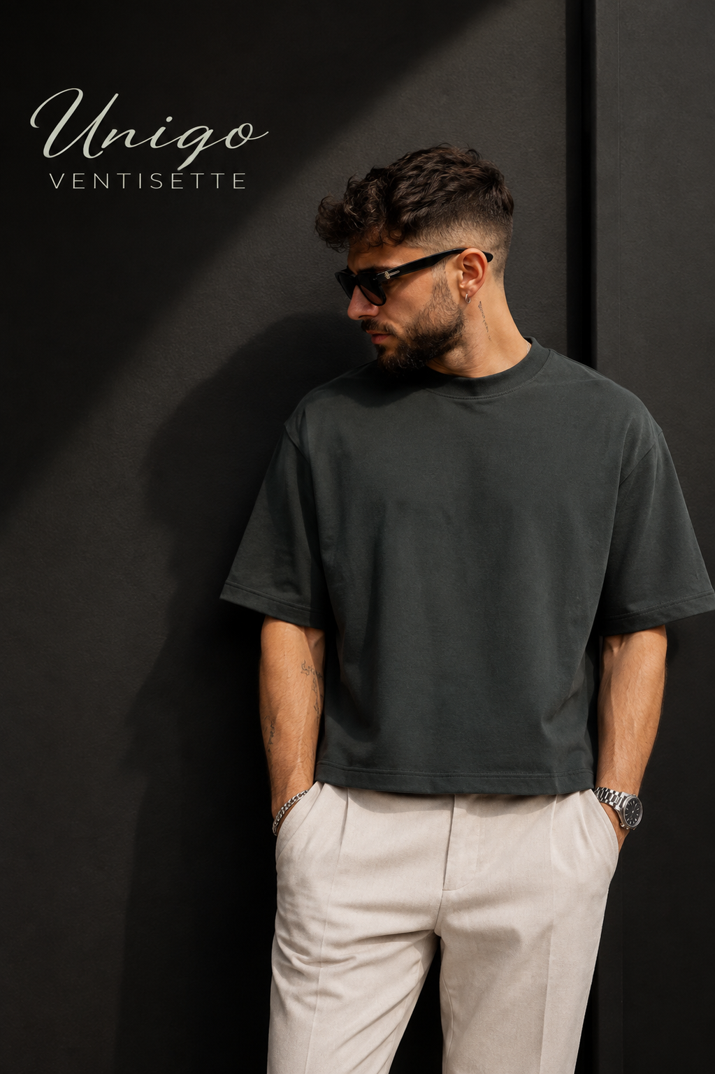 ARCHITETTURA — Maglia Crop VINO 🇮🇹